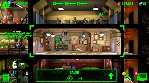 fallout shelter barbershop size